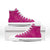 New Zealand Silver Fern Rugby High Top Shoes Go Aotearoa World Cup Pink Version - Polynesian Pride
