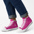 New Zealand Silver Fern Rugby High Top Shoes Go Aotearoa World Cup Pink Version - Polynesian Pride