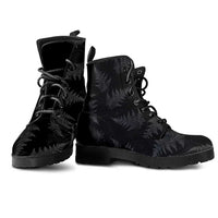 New Zealand Silver Fern Rugby Leather Boots Go Aotearoa World Cup - Polynesian Pride