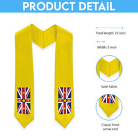 Niue Graduation Stole Flag Style