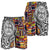 Niue Hiapo and Maori Decoration Tattoos Shorts for Men - Polynesian Pride