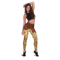 Niue Hiapo Motif Leggings Tapa Classic