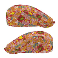 Niue Monuina e Kilisimasi Jeff Hat Pacific Patchwork Xmas Vibes - Polynesian Pride