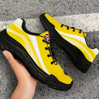 Niue The Rock Chunky Sneakers Flag-Inspired Curve Style