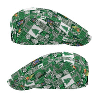 Norfolk Island Meri Krismas Jeff Hat Pacific Patchwork Xmas Vibes - Polynesian Pride