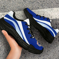 Northern Mariana Islands Chunky Sneakers Flag-Inspired Curve Style