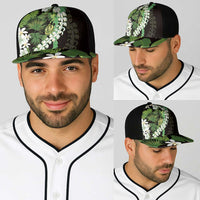 Omaomao Aloha Hawaii Lei Baseball Net Cap Tropical Flowers Elegant Vibe - Polynesian Pride