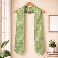 Omaomao Hawaii Breadfruit Palaka Motifs Graduation Stole