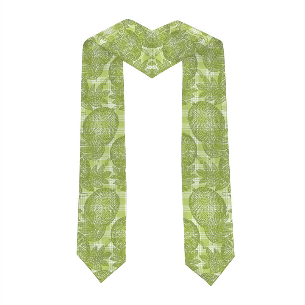 Omaomao Hawaii Breadfruit Palaka Motifs Graduation Stole
