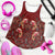 Oxblood Bird of Batik Papua Women Racerback Tank Exotic Natural Wealth of Papua - Polynesian Pride
