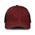 Oxblood Polynesia Baseball Net Cap Hawaiian Tribal Hammerhead Shark Tattoo - Polynesian Pride