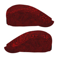 Oxblood Polynesia Jeff Hat Hawaiian Tribal Hammerhead Shark Tattoo - Polynesian Pride