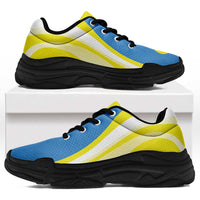 Palau Chunky Sneakers Flag-Inspired Curve Style