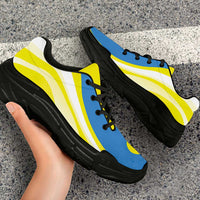 Palau Chunky Sneakers Flag-Inspired Curve Style