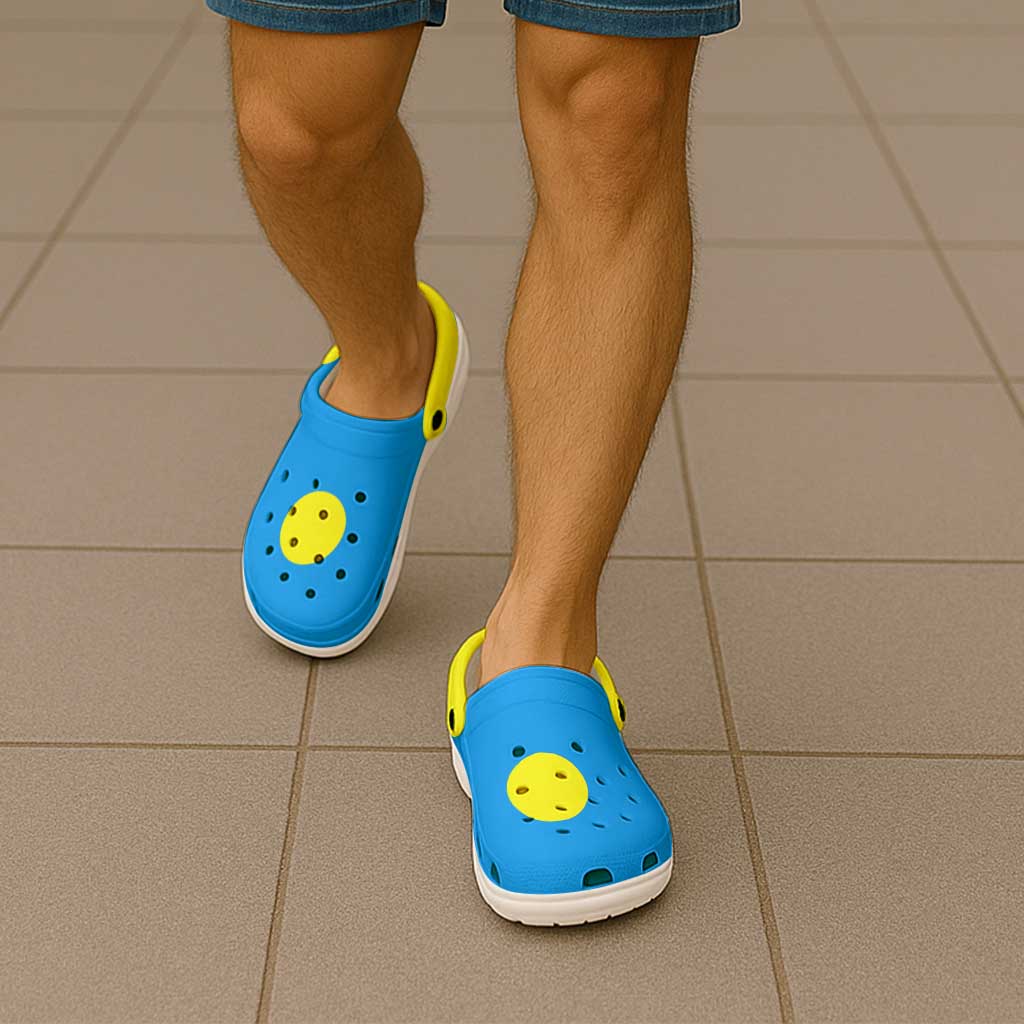 Palau Clogs Shoes Heritage Palette Flag-Inspired - Polynesian Pride