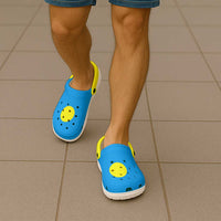 Palau Clogs Shoes Heritage Palette Flag-Inspired - Polynesian Pride