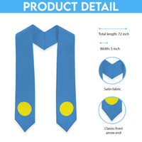 Palau Graduation Stole Flag Style