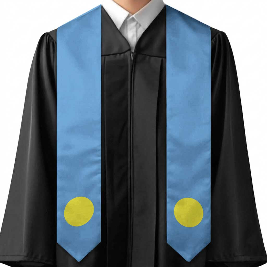 Palau Graduation Stole Flag Style
