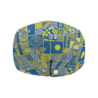 Palau Ungil Kurismas Jeff Hat Pacific Patchwork Xmas Vibes - Polynesian Pride