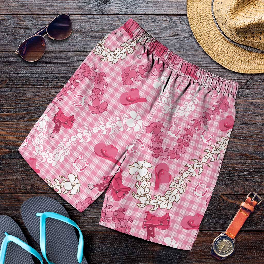 Paniolo Palaka Hawaiian Cowgirl Shorts for Men - Polynesian Pride