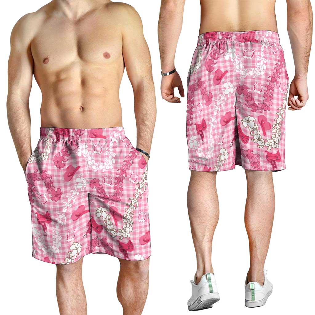 Paniolo Palaka Hawaiian Cowgirl Shorts for Men - Polynesian Pride
