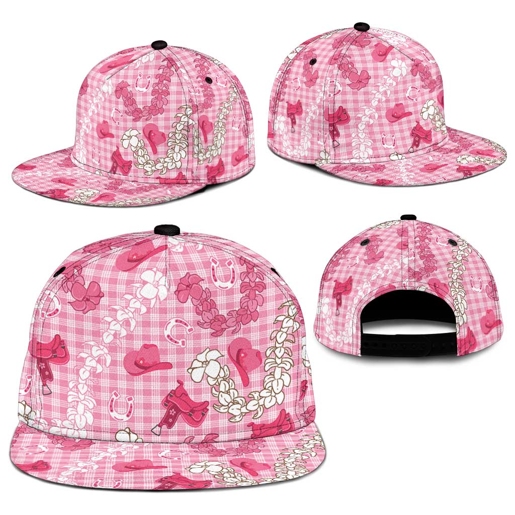 Paniolo Palaka Hawaiian Cowgirl Snapback Cap - Polynesian Pride