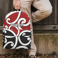 Personalised Whero Maori Koru New Zealand Backpack LT14 - Polynesian Pride