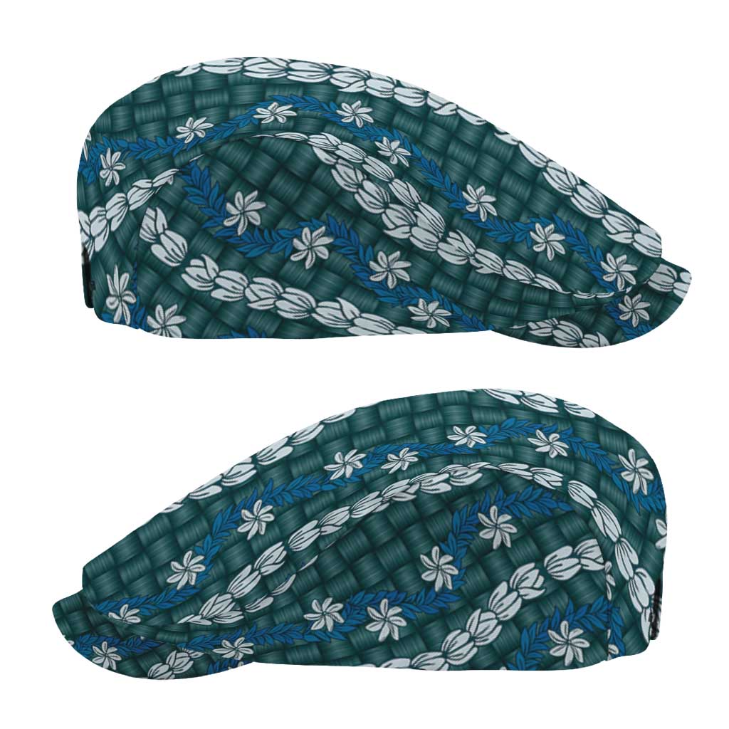 Pikake Maile Tiare Lei Jeff Hat Polu Lauhala Pattern