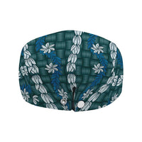 Pikake Maile Tiare Lei Jeff Hat Polu Lauhala Pattern