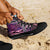 Pink Aotearoa Kowhaiwhai Pattern High Top Shoes NZ Maori Quilt Style - Polynesian Pride
