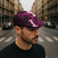 Pink Hawaii Jeff Hat Hammerhead Shark Tattoo Curve Polynesian - Polynesian Pride