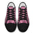 Pink Palaka Hawaii Cowboy Low Top Shoes Puakenikeni Lei Paniolo Papale Seamless Vibes - Polynesian Pride