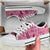 Pink Palaka Hawaii Cowboy Low Top Shoes Puakenikeni Lei Paniolo Papale Seamless Vibes - Polynesian Pride