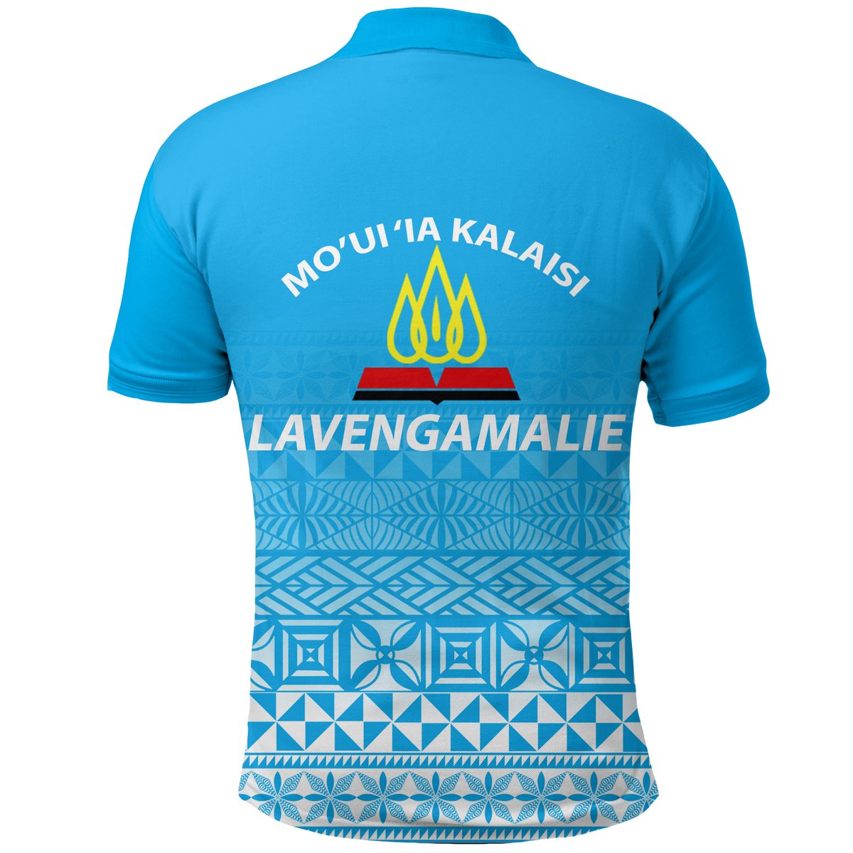 Tonga Lavengamalie College Tongan Pattern Polo Shirt LT12 - Polynesian Pride