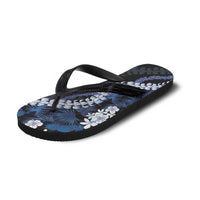 Polu Aloha Hawaii Lei Flip Flops Tropical Flowers Elegant Vibe - Polynesian Pride