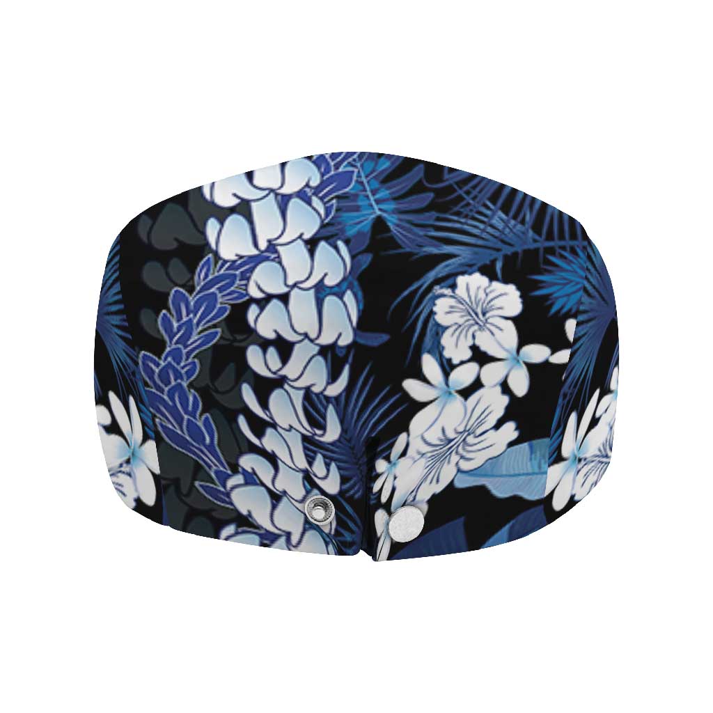 Polu Aloha Hawaii Lei Jeff Hat Tropical Flowers Elegant Vibe - Polynesian Pride