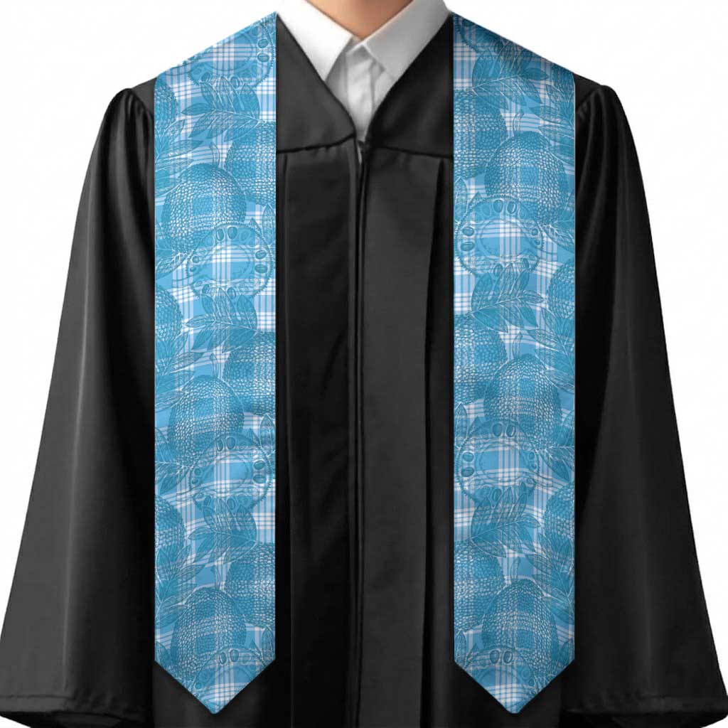 Polu Hawaii Breadfruit Palaka Motifs Graduation Stole