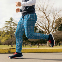 Polu Hawaii Breadfruit Palaka Motifs Jogger Pants