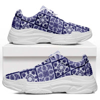 Polu Palaka Quilt Hawaii Chunky Sneakers Hawaiian Tropical Monstera Sea Turtle