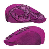 Polynesia Manta Ray Tattoo Jeff Hat Tropical Plumeria Pink Polynesian Pattern LT14 - Polynesian Pride
