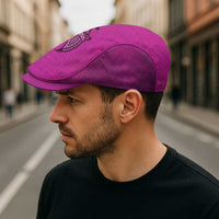 Polynesia Manta Ray Tattoo Jeff Hat Tropical Plumeria Pink Polynesian Pattern LT14 - Polynesian Pride