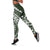 Polynesian Pride Leggings Turtle Hibiscus Luxury Style - Sage - Polynesian Pride