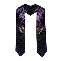 Polynesian Sunset Plumeria Graduation Stole Galaxy Polynesian Tattoo