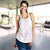 Polynesian Tribal Plumeria Lotu Tamaiti Women Racerback Tank Pastel Mauve - Polynesian Pride