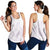 Polynesian Tribal Plumeria Lotu Tamaiti Women Racerback Tank Pastel Mauve - Polynesian Pride