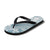 Polynesian Tropical Flowers Blue Pastel Vibes Flip Flops - Polynesian Pride