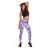 Poni Aloha Hawaii Leggings Plumeria Lei With Palaka Motif - Polynesian Pride