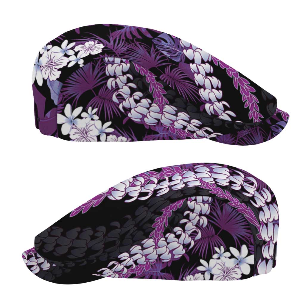 Poni Aloha Hawaii Lei Jeff Hat Tropical Flowers Elegant Vibe - Polynesian Pride