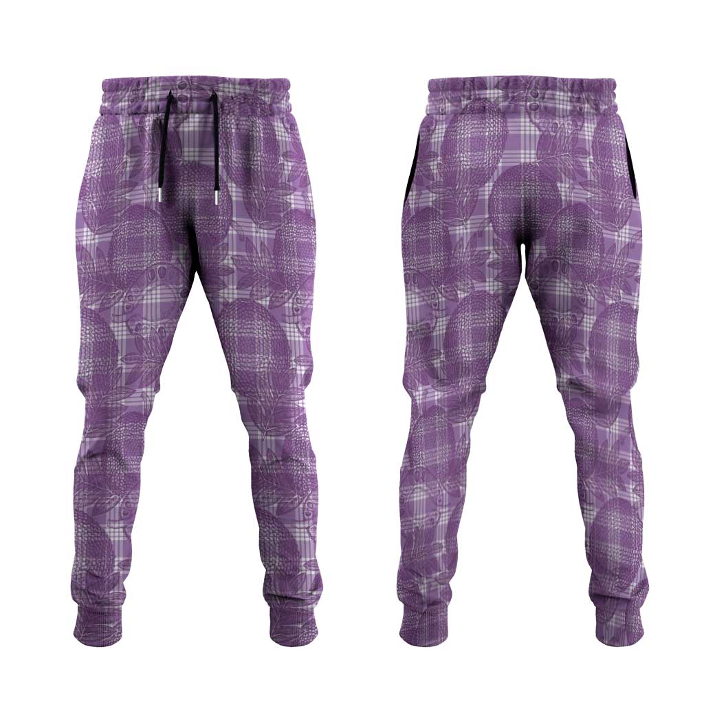 Poni Hawaii Breadfruit Palaka Motifs Jogger Pants