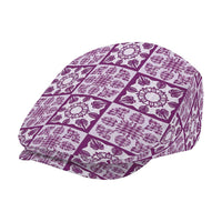 Poni Palaka Quilt Hawaii Jeff Hat Hawaiian Tropical Monstera Sea Turtle
